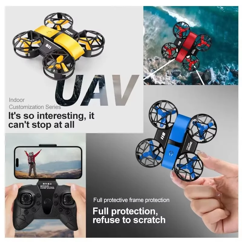 Drone Camera Wide Angle - D12ミニドローン 4KプロフェッショナルHD広角カメラ 1080P WiFi FPVドローンカメラ 高度維持機能付きドローンカメラ