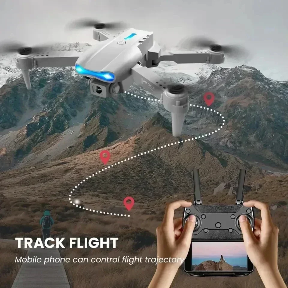 新型E99Pro RCドローン 4Kプロ仕様 広角デュアルH - Drone Camera Wide Angle のレビューと価格