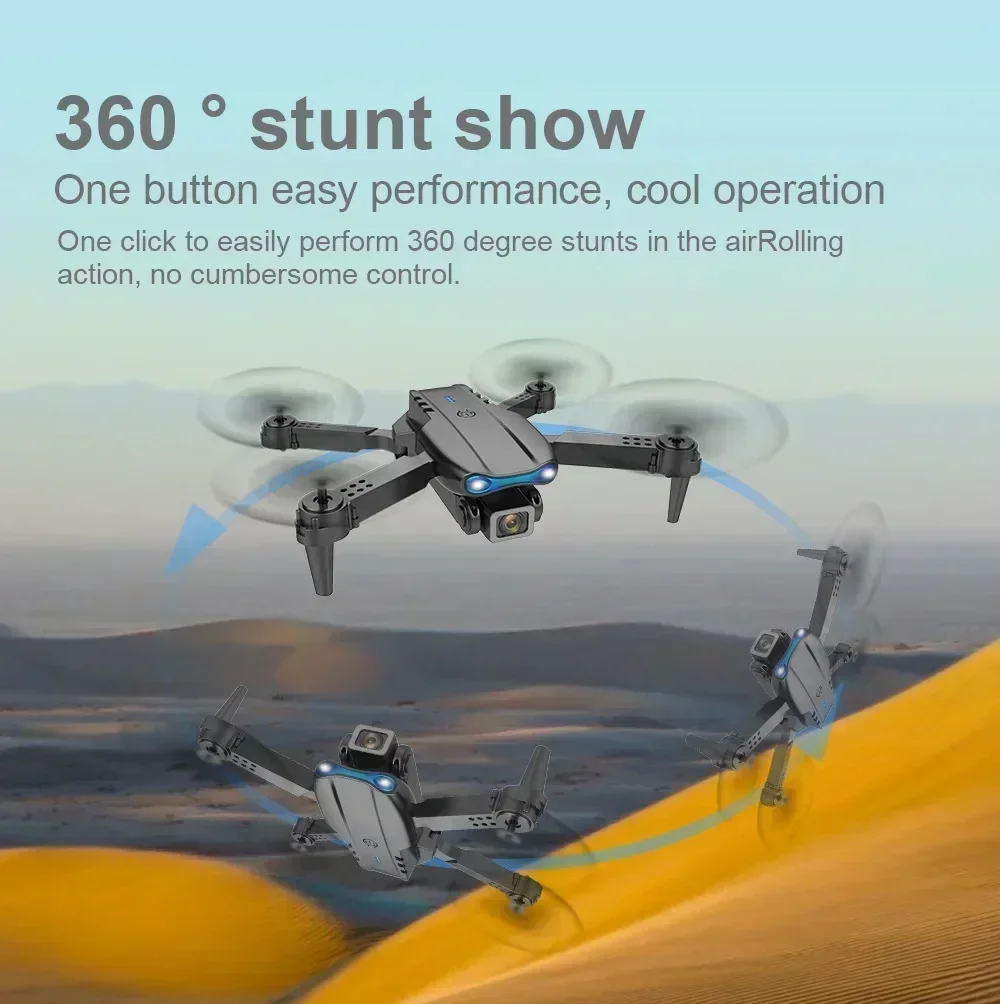 新型E99Pro RCドローン 4Kプロ仕様 広角デュアルH - Drone Camera Wide Angle のレビューと価格