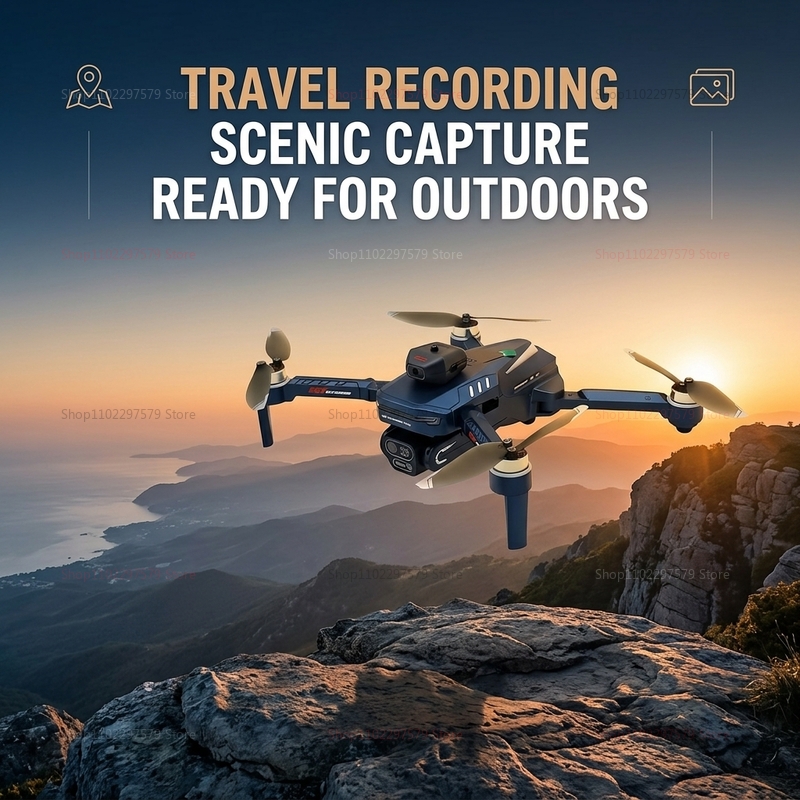GT8ドローン障害物回避ベルト4.3インチスクリーンブラシレ - Drone Camera Professional のレビューと価格
