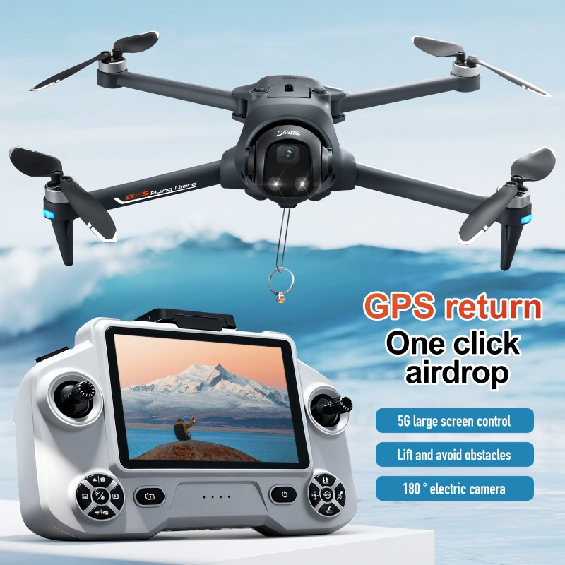 新型YL059ミニRCクアッドコプター4KドローンHDカメラ - Drone Camera With Gimbal のレビューと価格