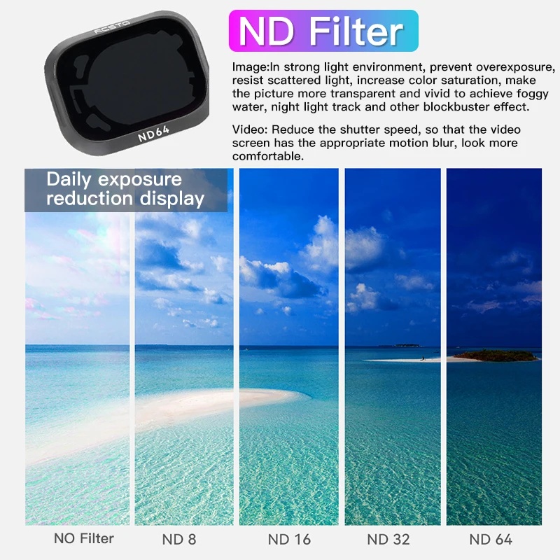 RCSTQ DJI Mini 3 Pro用フィルター ドロー - Drone Camera Filter のレビューと価格