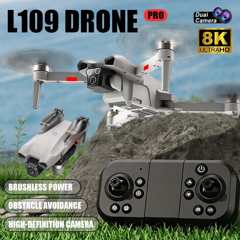 新型ホットL017プロドローン ブラシレス 3Dロール 36 - Drone Camera Lens のレビューと価格