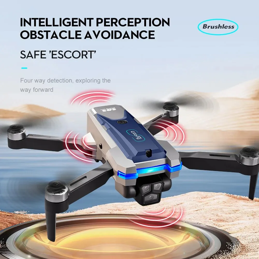 折りたたみ式リモートコントロールドローンRCS8S GPS, - Drone Camera Wide Angle のレビューと価格