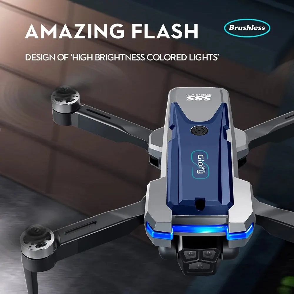 折りたたみ式リモートコントロールドローンRCS8S GPS, - Drone Camera Wide Angle のレビューと価格